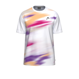 Camiseta Head Blur Blanca 2026
