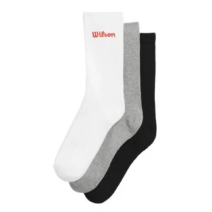 Calcetines Wilson Crew Logo Multi (Pack 3)