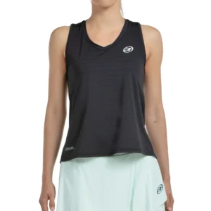 Camiseta Bullpadel Adies Negro Tejido Bicolor
