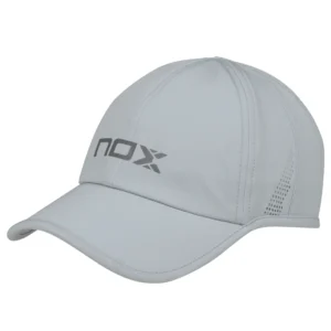 Gorra Nox Gris Logo Negro