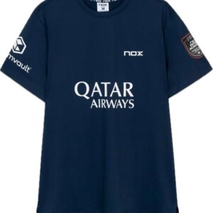 Camiseta Sponsors Nox Agustin Tapia 2026 Azul Marino