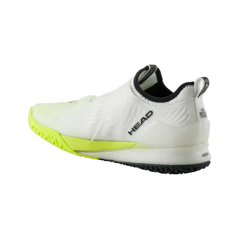Zapatillas Head Endure Pro BOA Blancas/Amarillo Fluor 2025 - Imagen 2