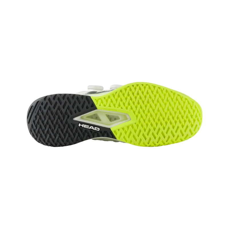 Zapatillas Head Endure Pro BOA Blancas/Amarillo Fluor 2025 - Imagen 3